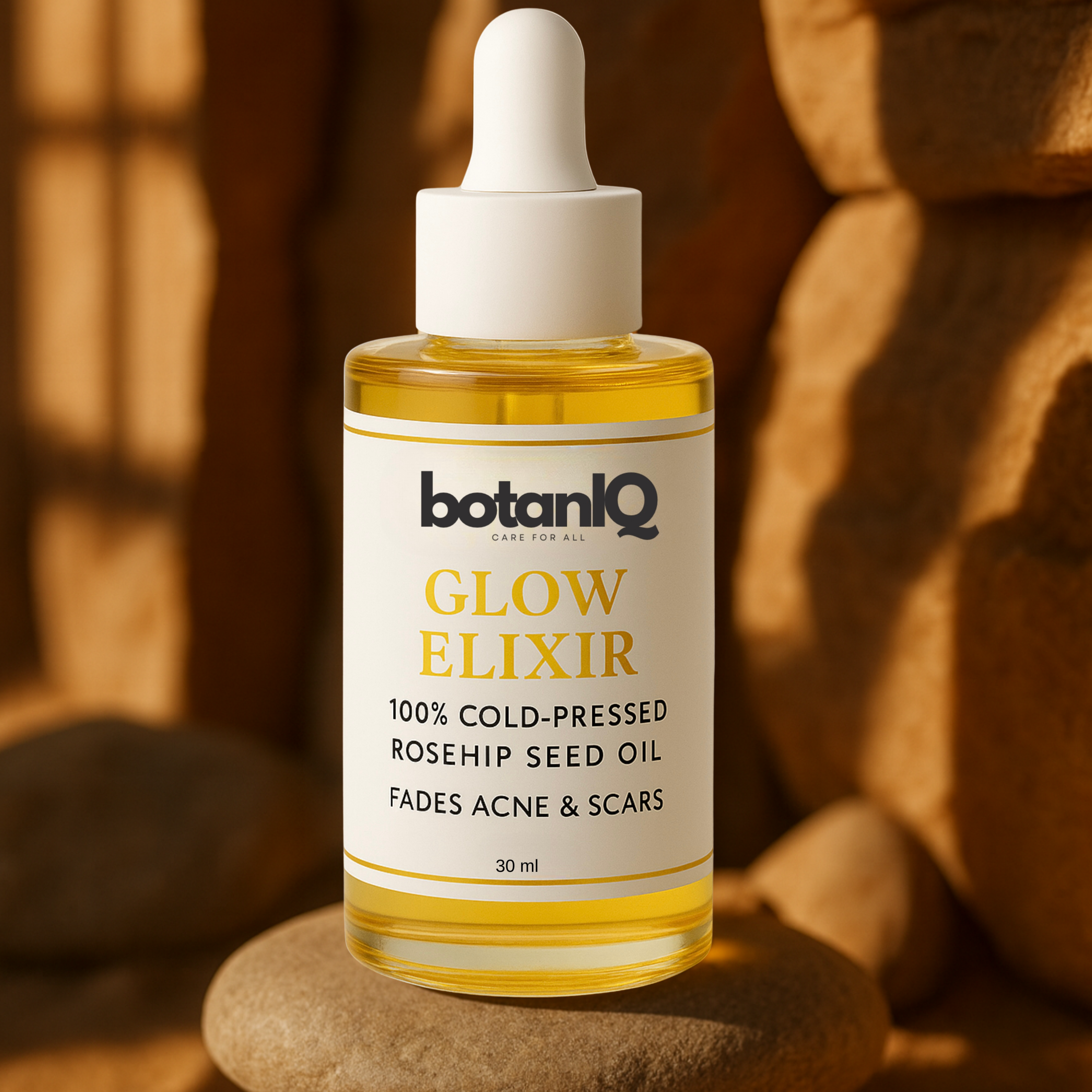 GLOW ELIXIR - 100% Pure Rosehip  Seed Oil