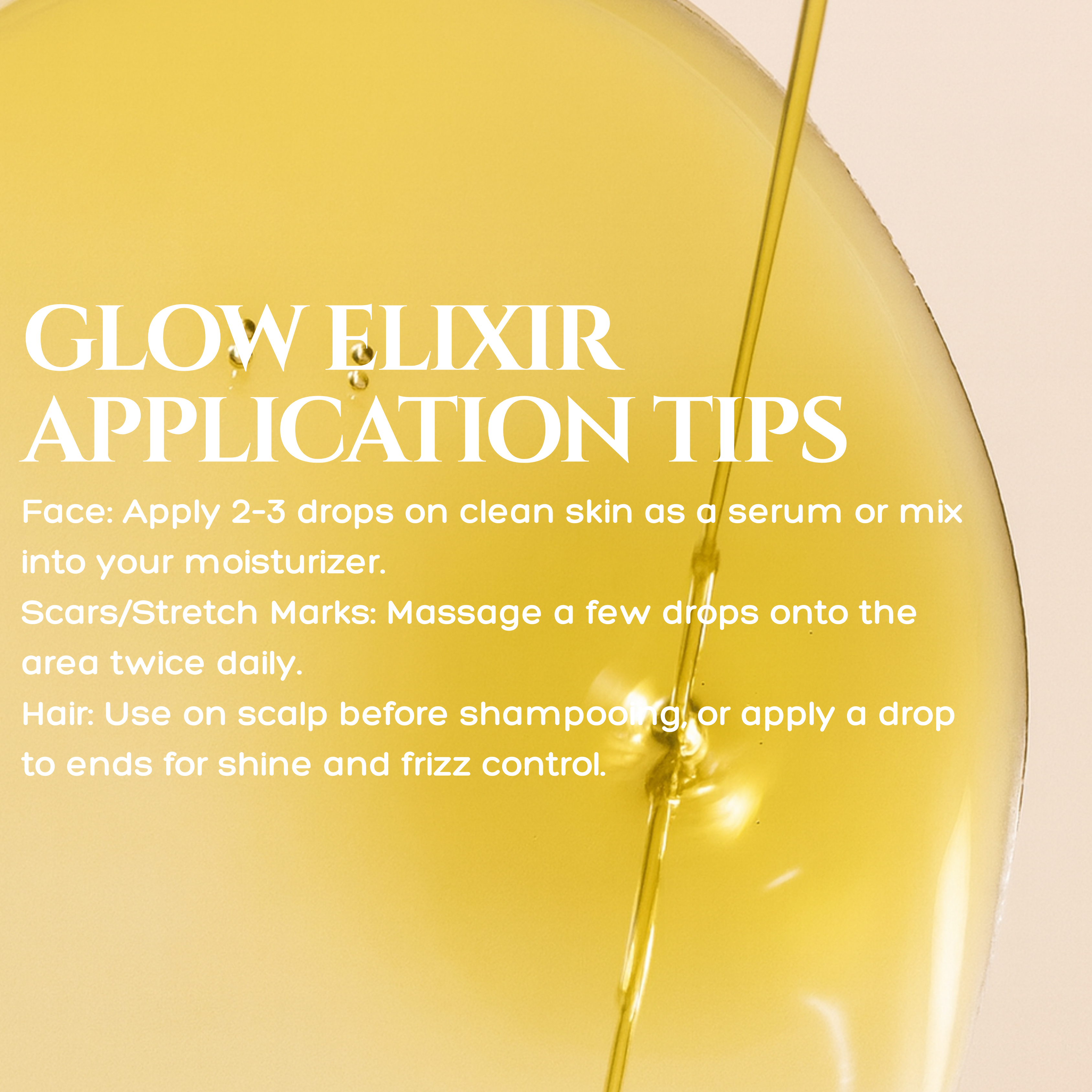 GLOW ELIXIR - 100% Pure Rosehip  Seed Oil