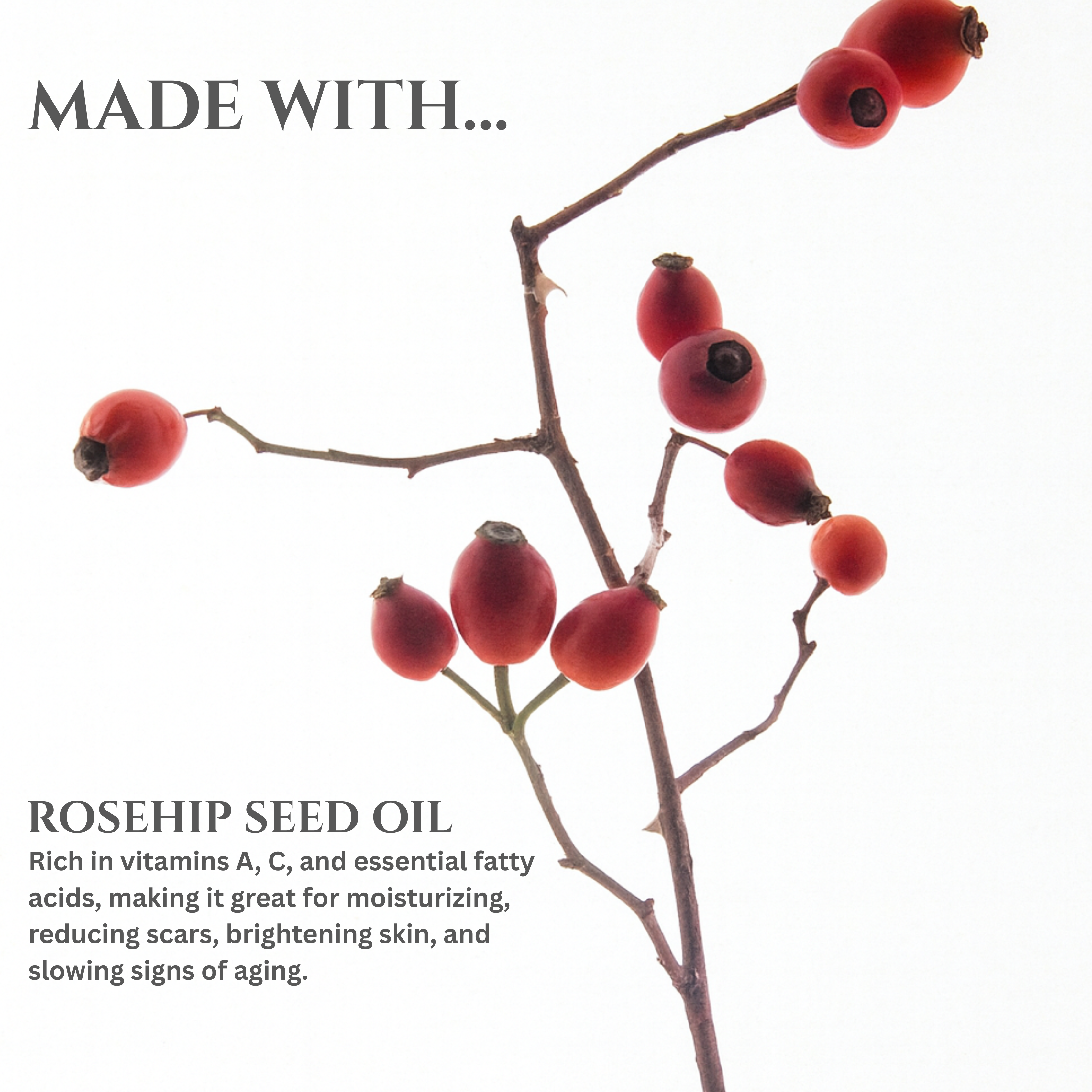 GLOW ELIXIR - 100% Pure Rosehip  Seed Oil